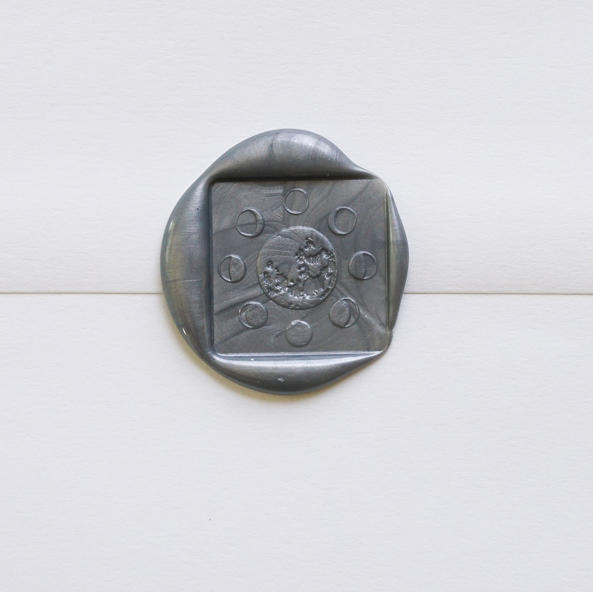 &quot;Moon Phases&quot; wax seal.